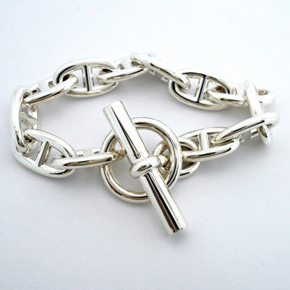 Hermes Bracelet Chaine D'ancre GM Silver — view 4