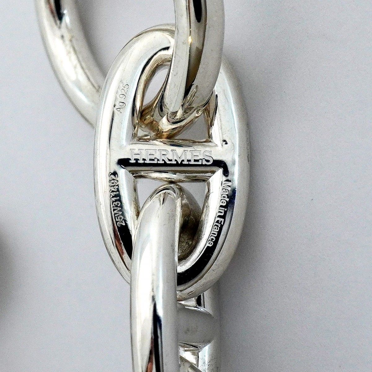 Hermes Bracelet Chaine D'ancre GM Silver — view 5