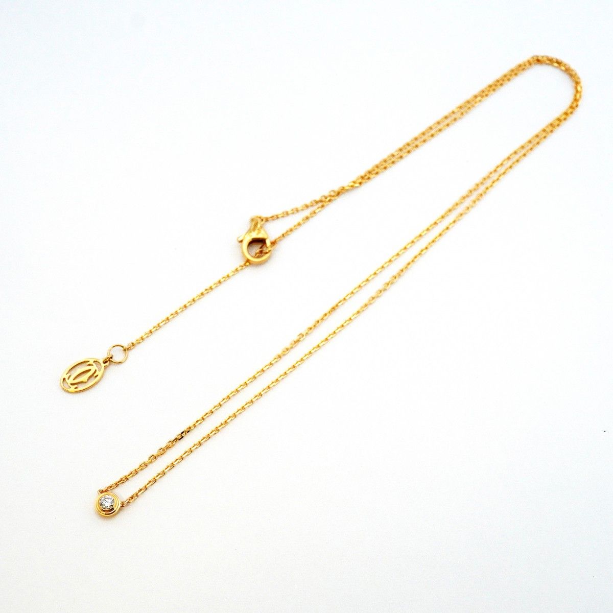 Cartier Necklace d'Amour XS 18k Yellow Gold Diamond — view 3