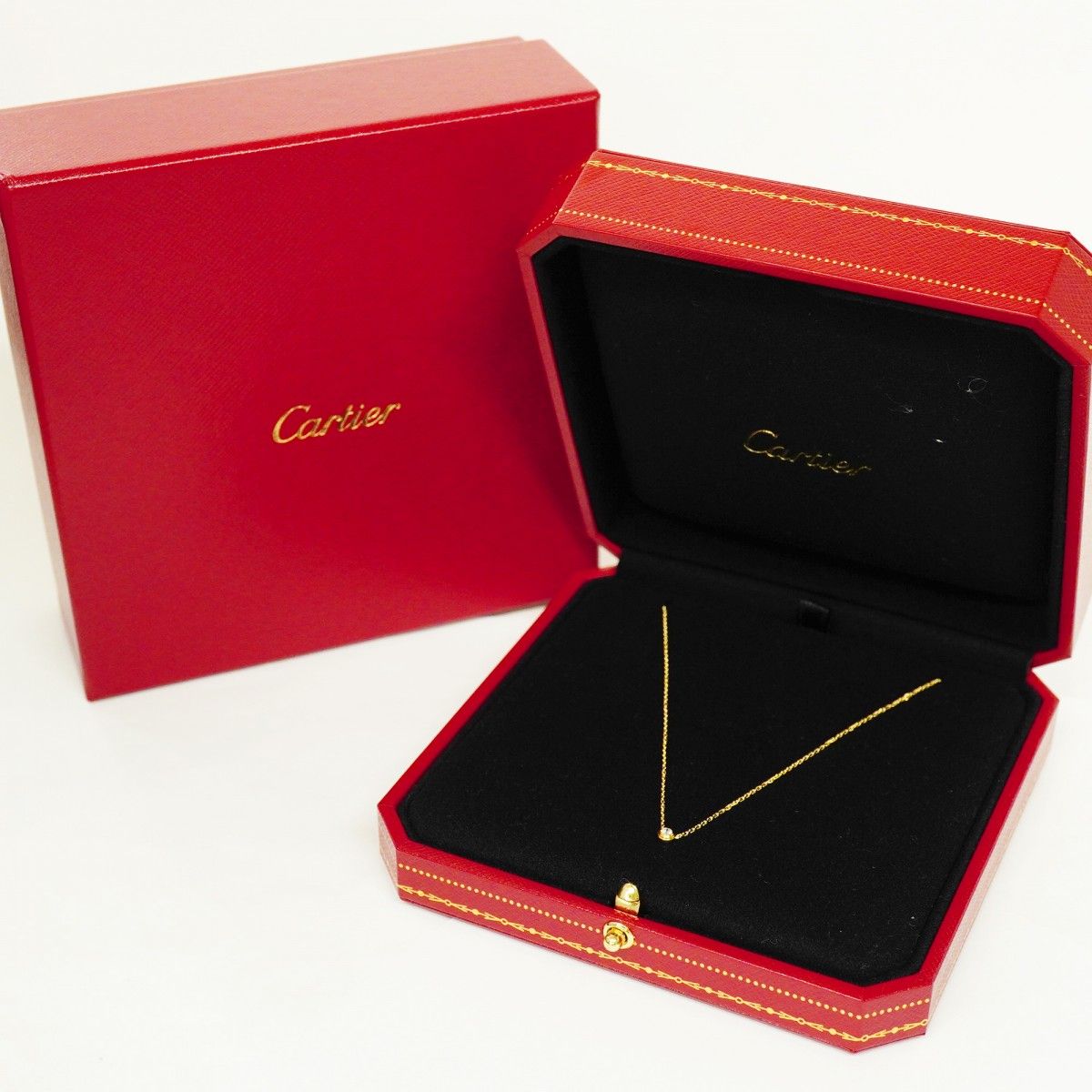 Cartier Necklace d'Amour XS 18k Yellow Gold Diamond — view 7