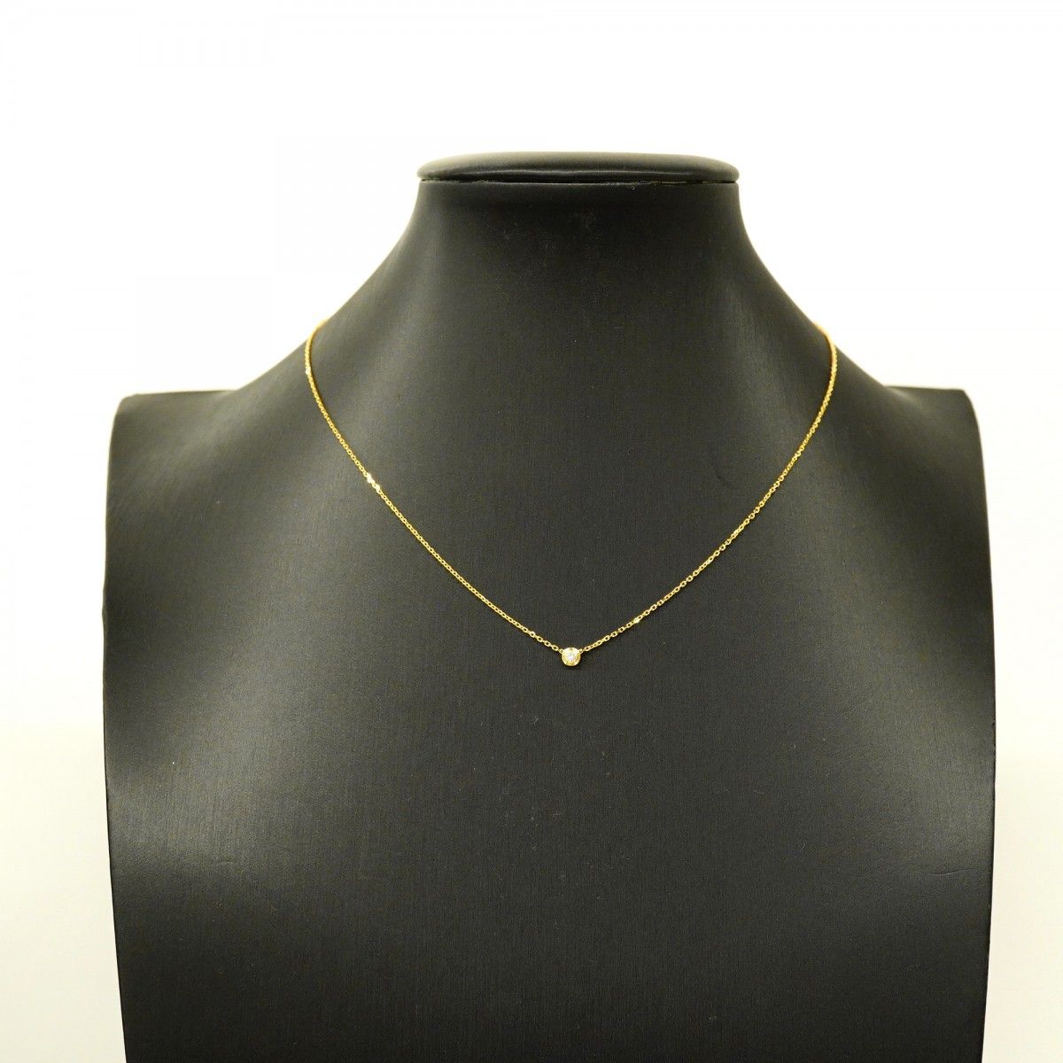 Cartier Necklace d'Amour XS 18k Yellow Gold Diamond — view 6