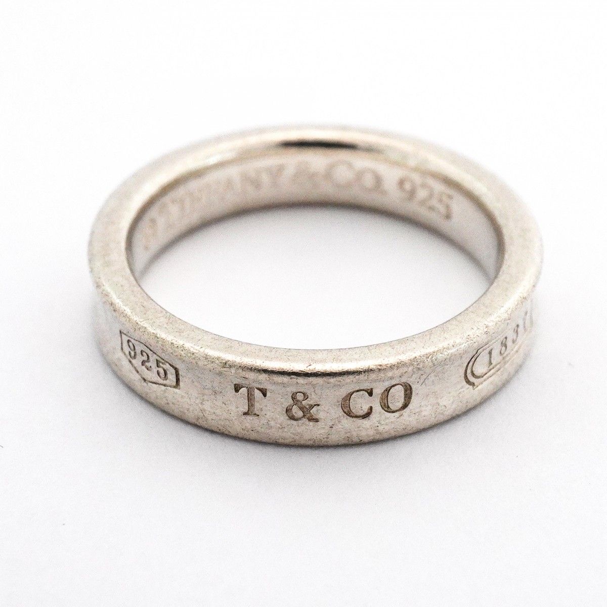 Tiffany & Co Ring Narrow 925 Sterling Silver — view 3