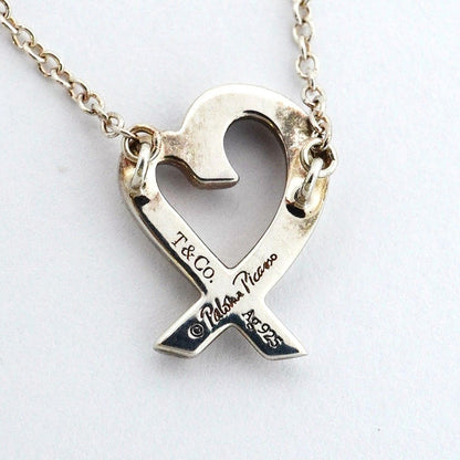 Tiffany & Co Necklace Loving Silver — view 6