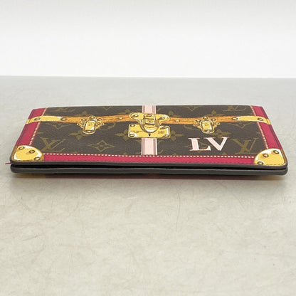 Louis Vuitton Shoulder Wallet Summer Trunk Pochette Weekend Brown Pink — view 3