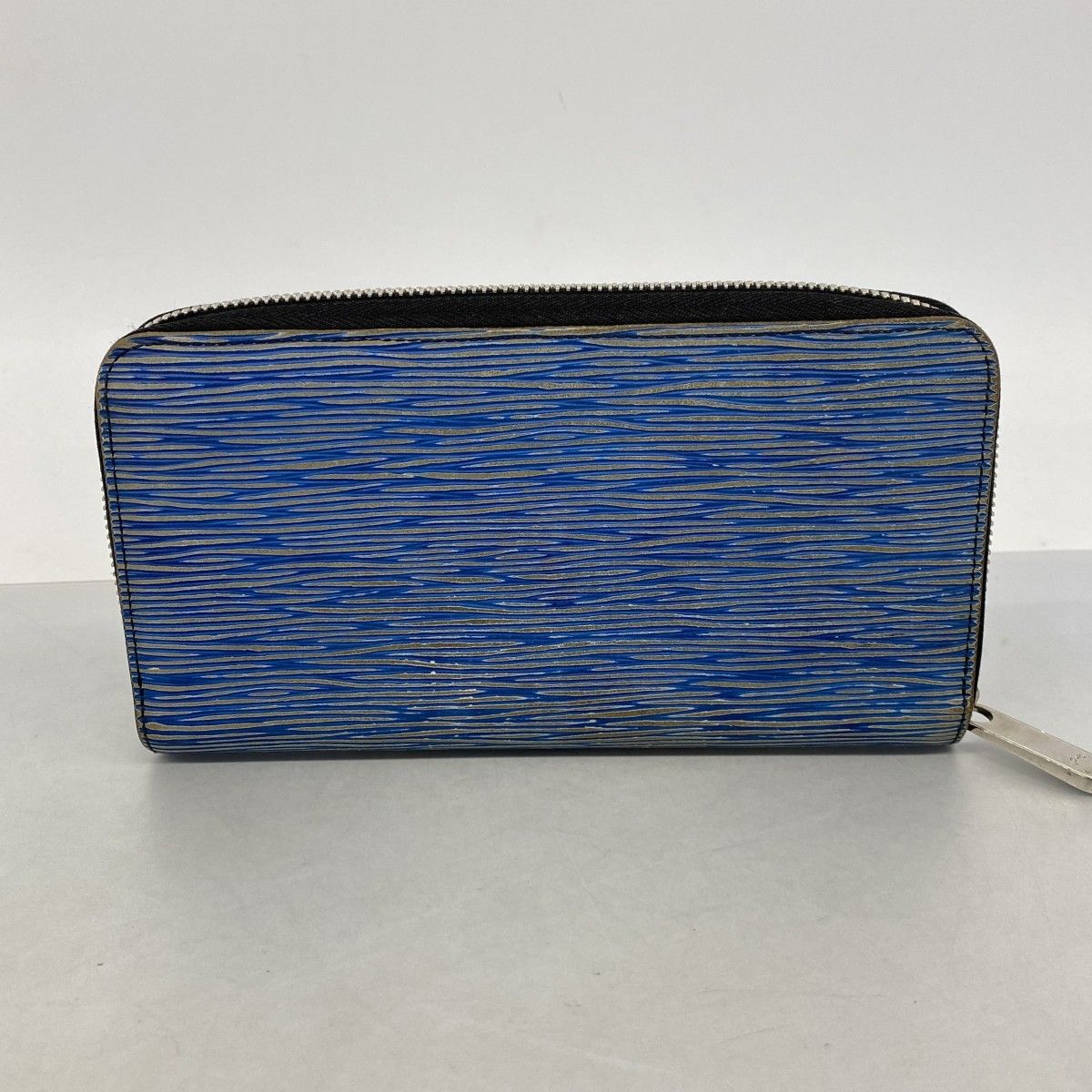 Louis Vuitton Wallet Epi Denim Zippy Blue — view 9