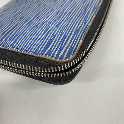 Louis Vuitton Wallet Epi Denim Zippy Blue — view 5
