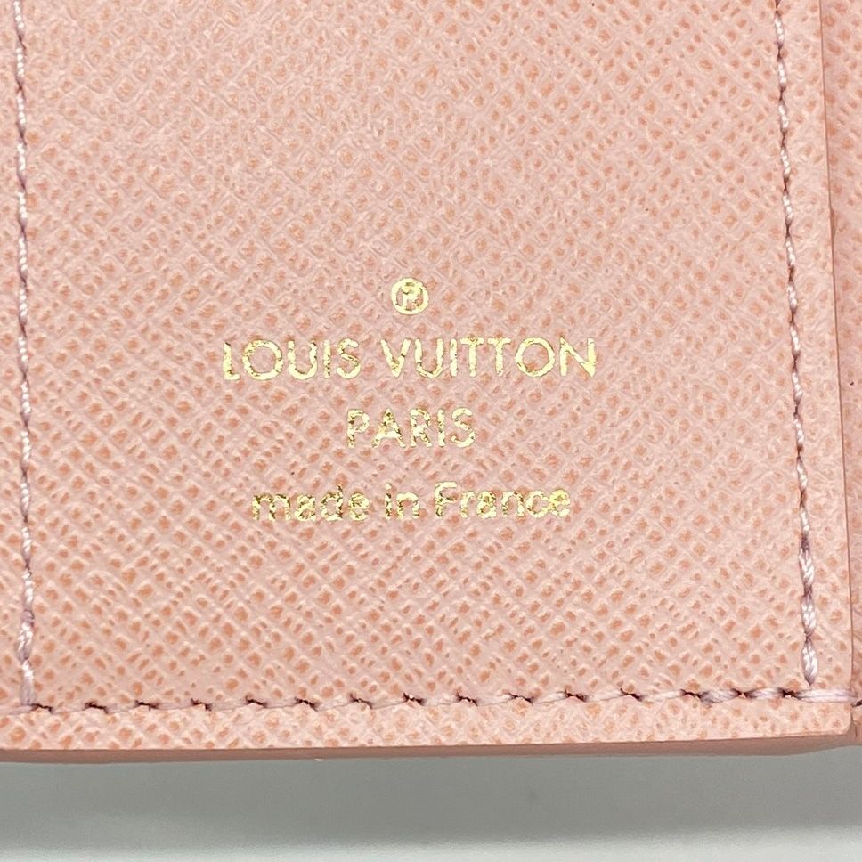 Louis Vuitton Trifold Wallet Damier Azur Portefeuille Zoe Odros — view 4