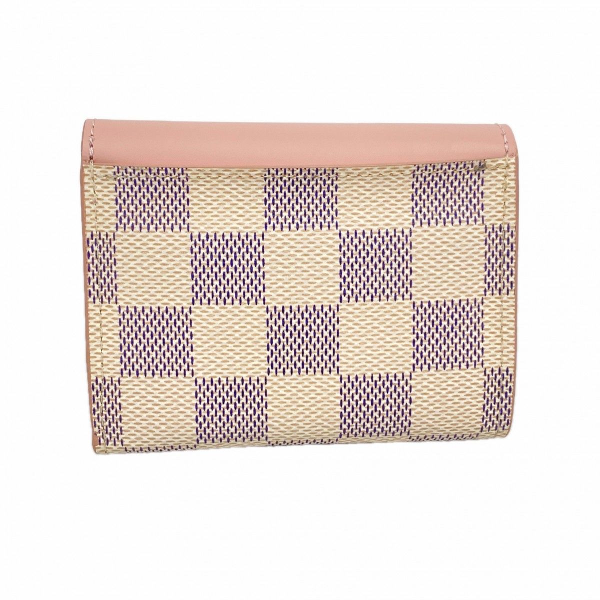 Louis Vuitton Trifold Wallet Damier Azur Portefeuille Zoe Odros — view 8