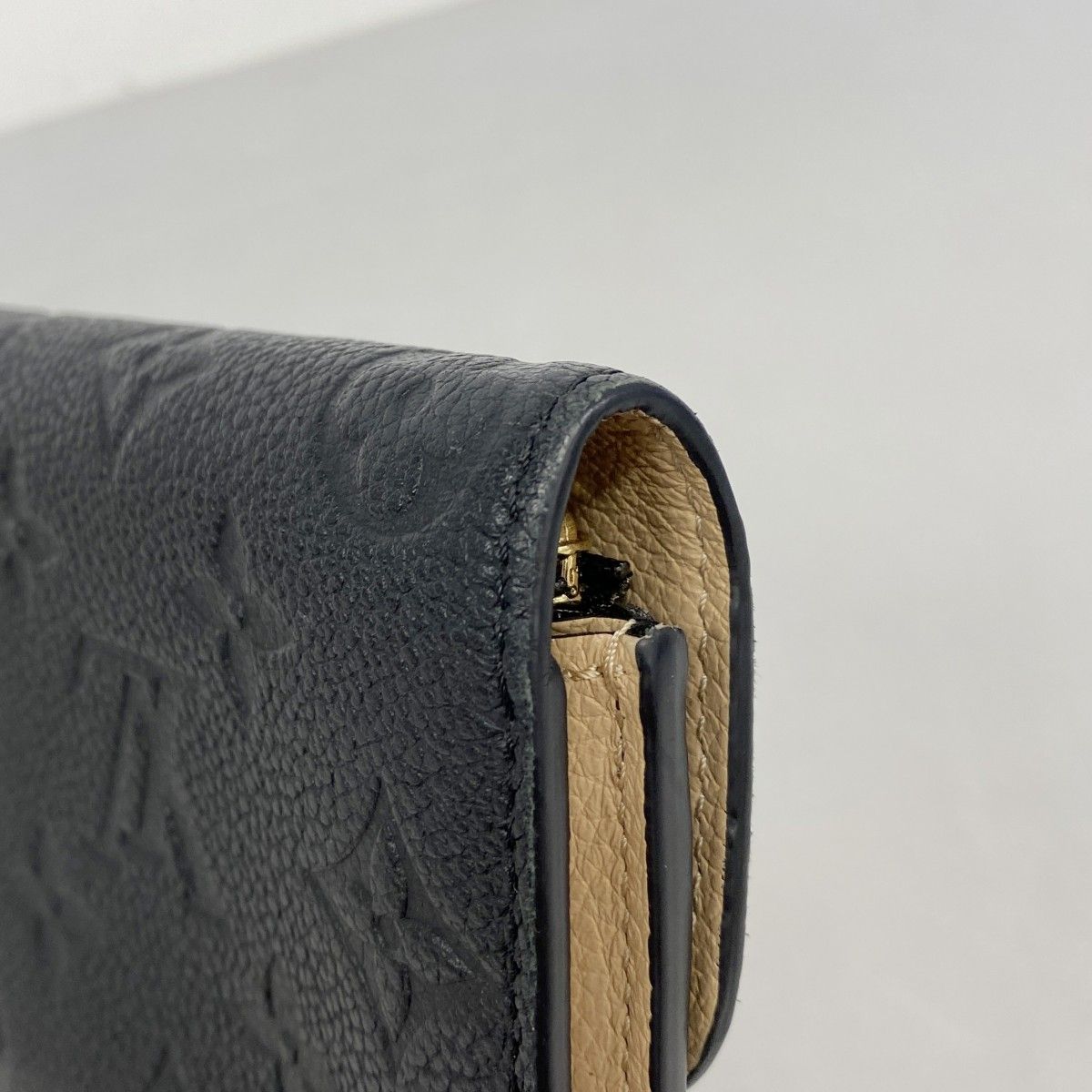 Louis Vuitton Wallet Monogram Empreinte Portefeuille Emily Noir — view 6