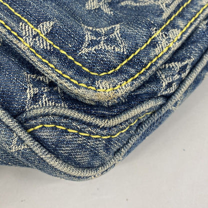 Louis Vuitton Waist Bag Monogram Denim Blue — view 7