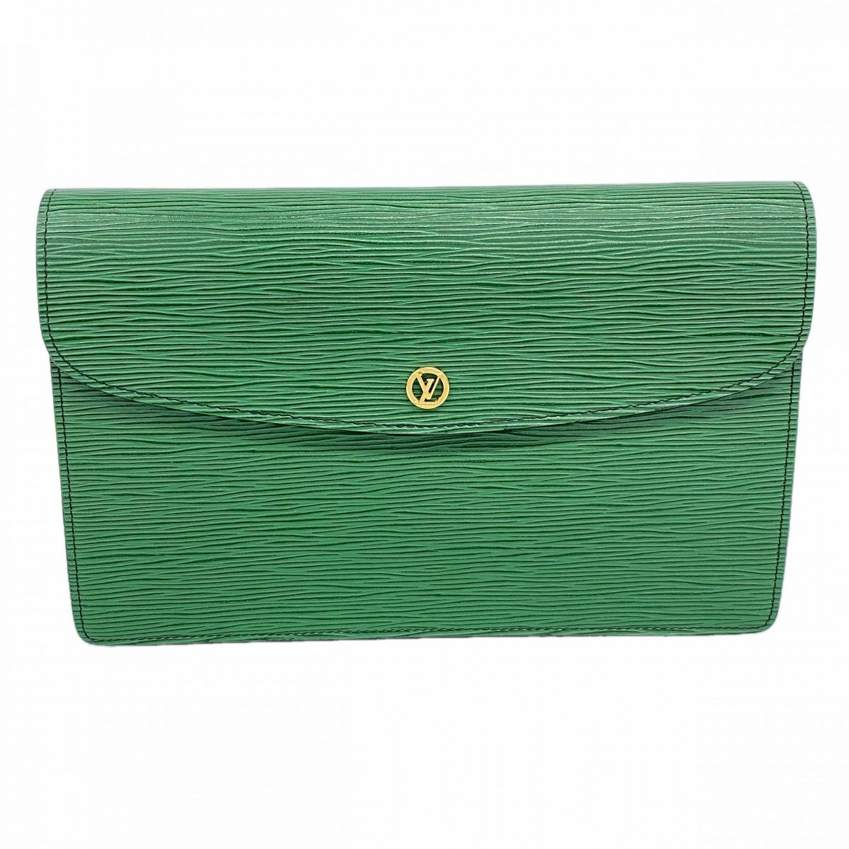 Louis Vuitton Clutch Epi Montaigne 27 Borneo Green