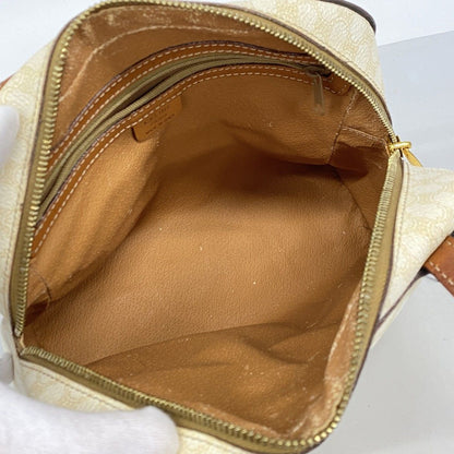 Celine Handbag Macadam White Gold — view 4