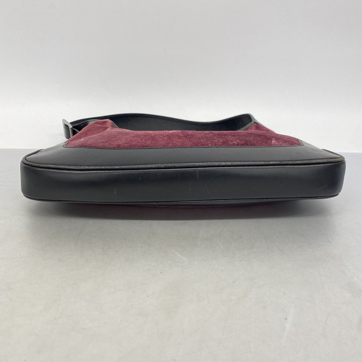 Gucci Handbag Jackie 001 Velour Pink Black Silver — view 3
