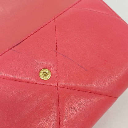 Chanel Wallet 19 Lambskin Pink Gold — view 8