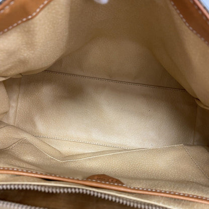 Celine Handbag Macadam Brown Gold — view 4