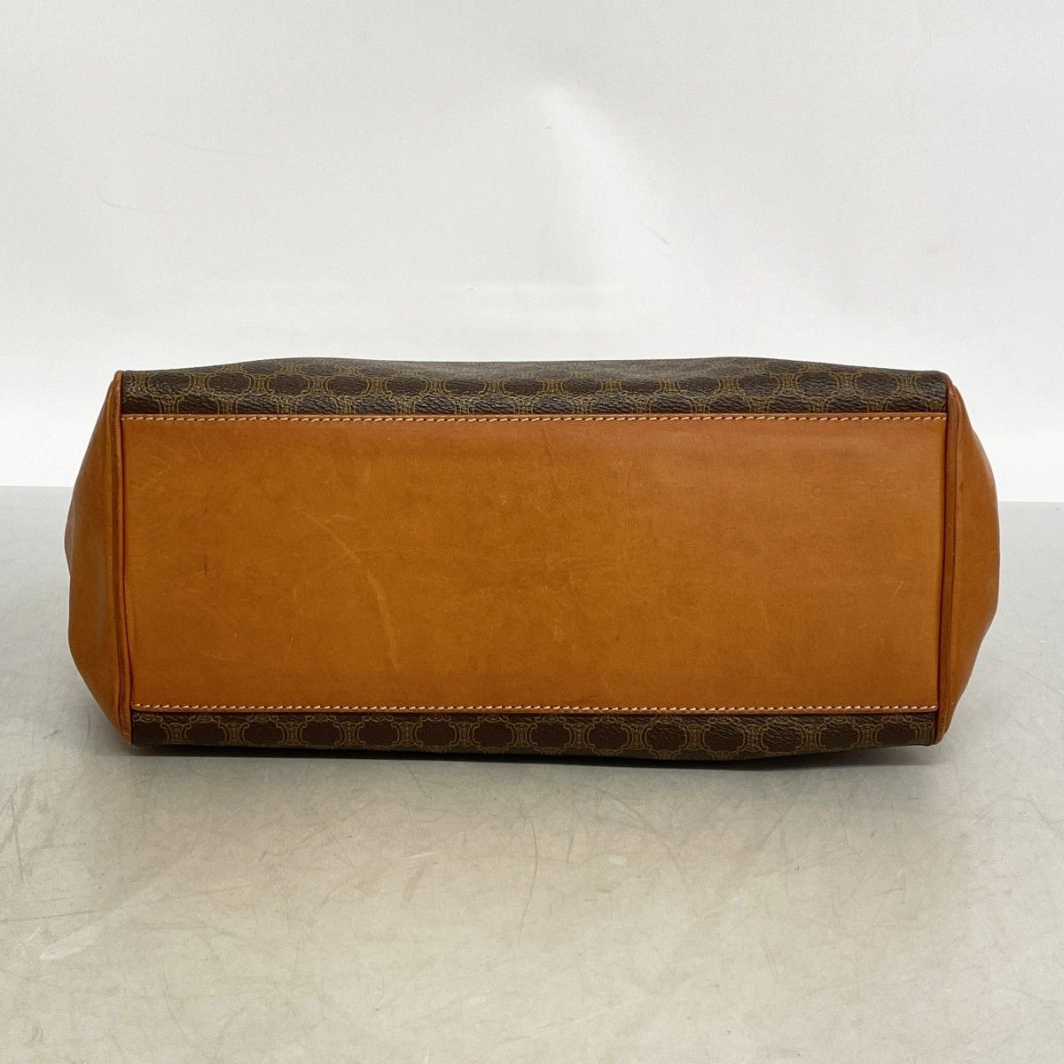 Celine Handbag Macadam Brown Gold — view 3