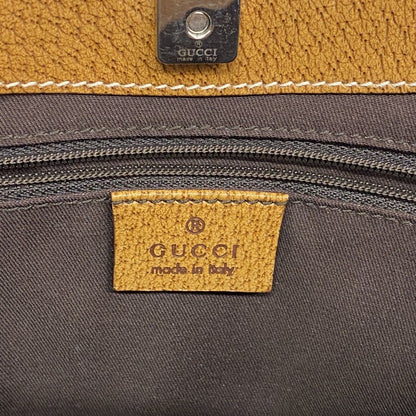 Gucci Tote GG Canvas Brown Silver — view 5