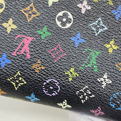 Louis Vuitton Wallet Monogram Multicolor Zippy Noir Pistache — view 7