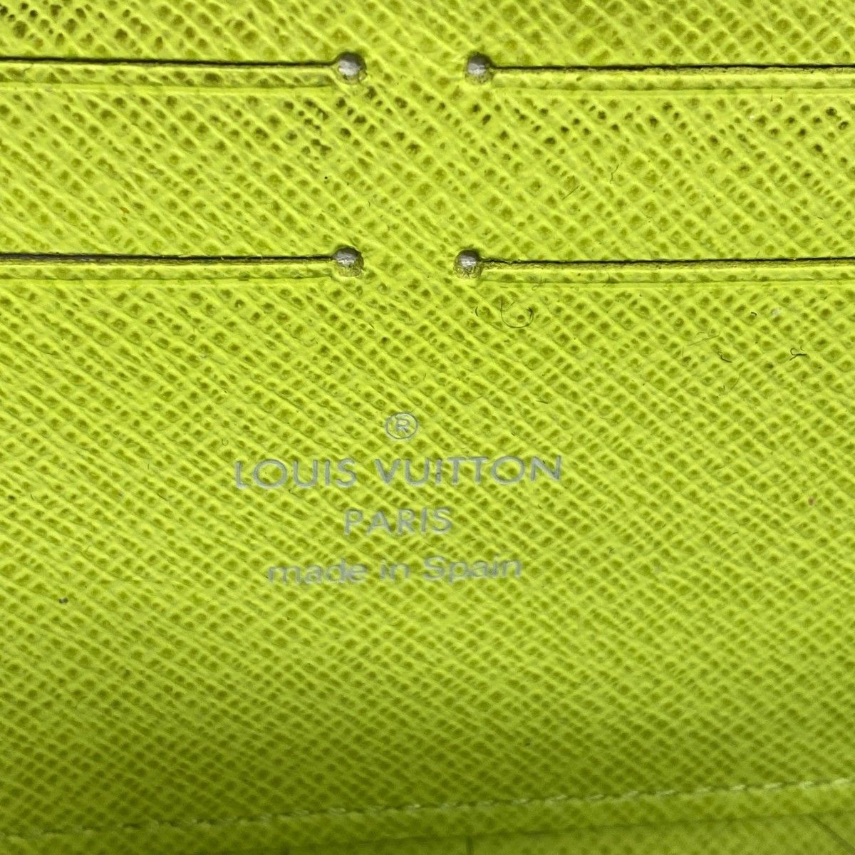 Louis Vuitton Wallet Monogram Multicolor Zippy Noir Pistache — view 4