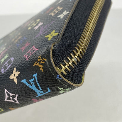 Louis Vuitton Wallet Monogram Multicolor Zippy Noir Pistache — view 6