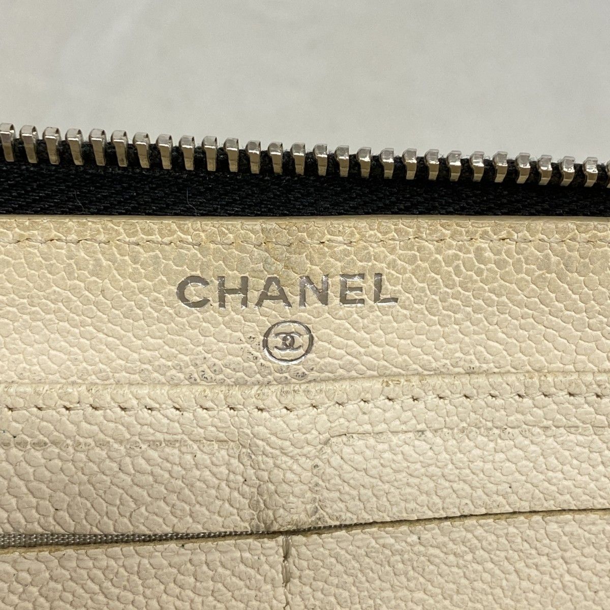 Chanel Wallet Denim Black Silver — view 4