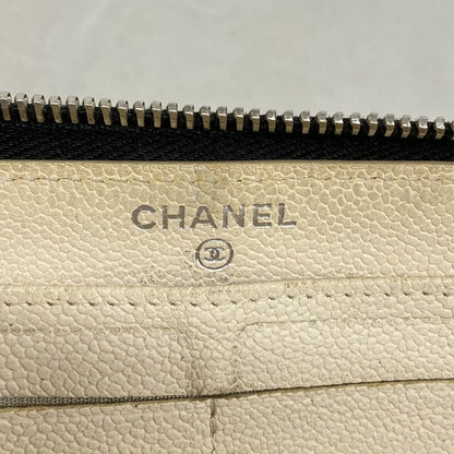 Chanel Wallet Denim Black Silver — view 4