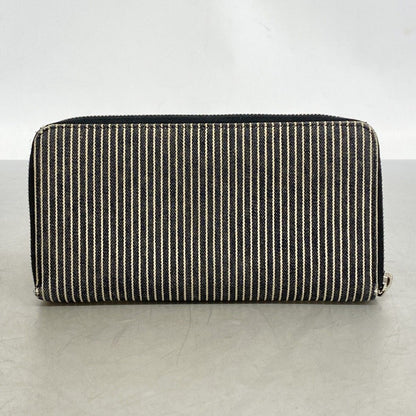 Chanel Wallet Denim Black Silver — view 8