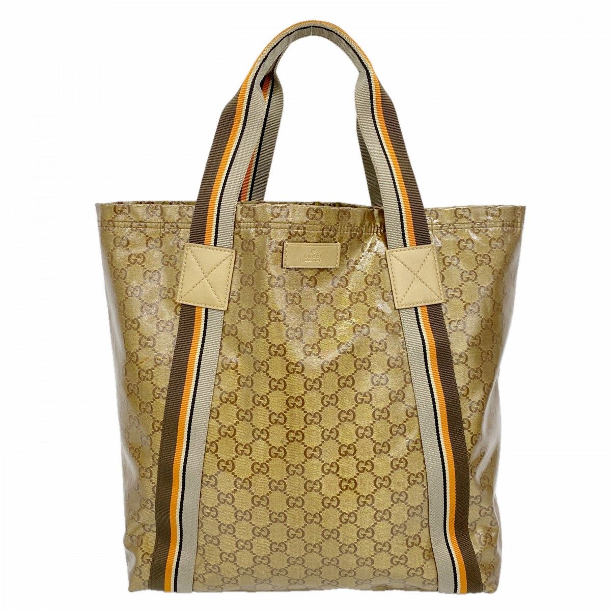 Gucci Tote GG Crystal Gold
