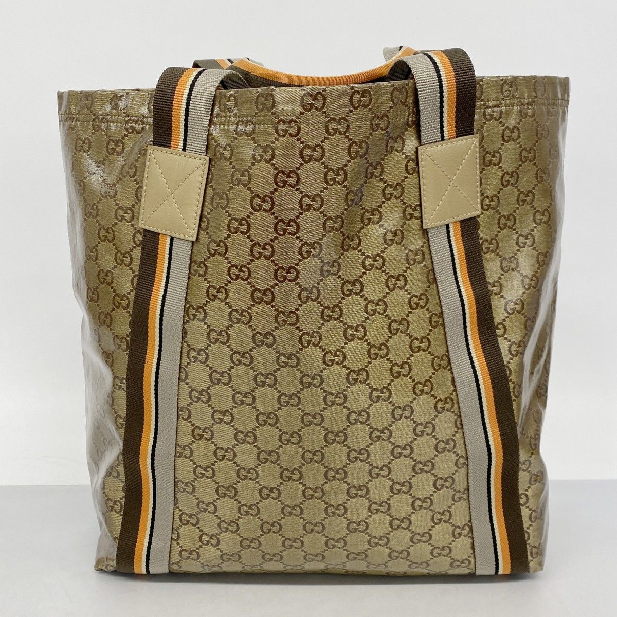 Gucci Tote GG Crystal Gold — view 9