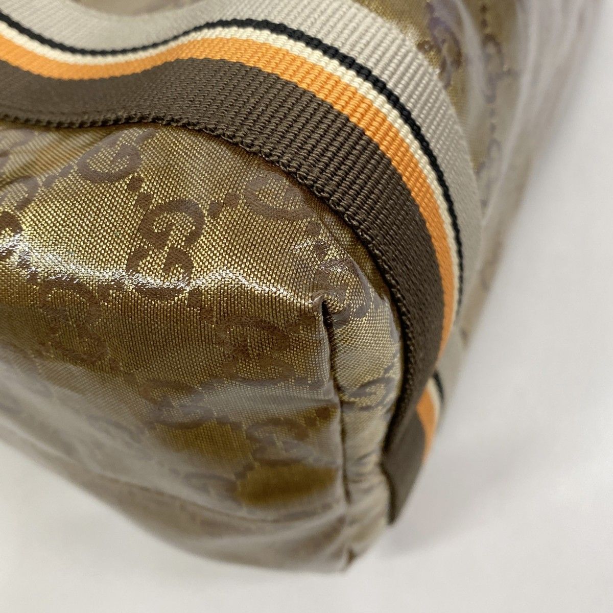 Gucci Tote GG Crystal Gold — view 6