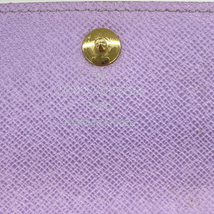 Louis Vuitton Key Case Monogram Multicolor Multicles 4 Noir Violet Key Holder — view 4