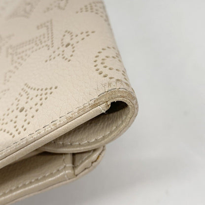 Louis Vuitton Trifold Wallet Mahina Portefeuille Amelia Pearl — view 5