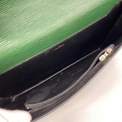 Louis Vuitton Briefcase Epi Porte Documents Bandouliere Borneo Green — view 4