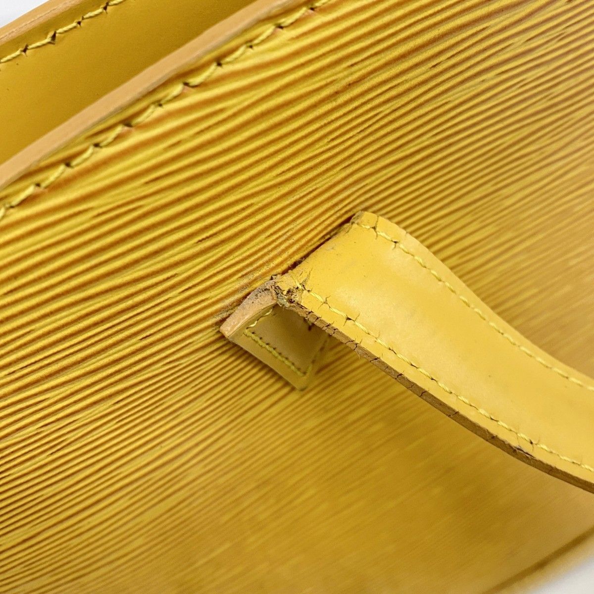 Louis Vuitton Handbag Epi Saint Jacques Jaune — view 8