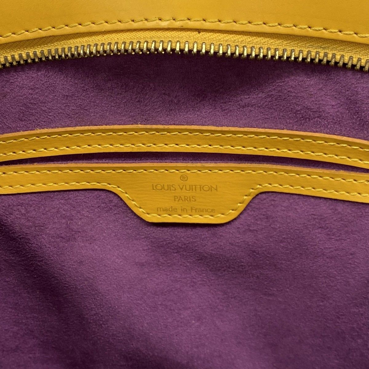 Louis Vuitton Handbag Epi Saint Jacques Jaune — view 5