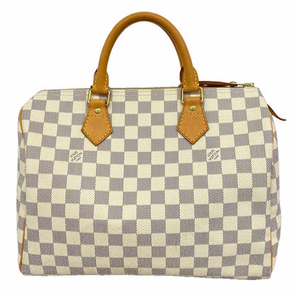 Louis Vuitton Handbag Damier Azur Speedy 30 White