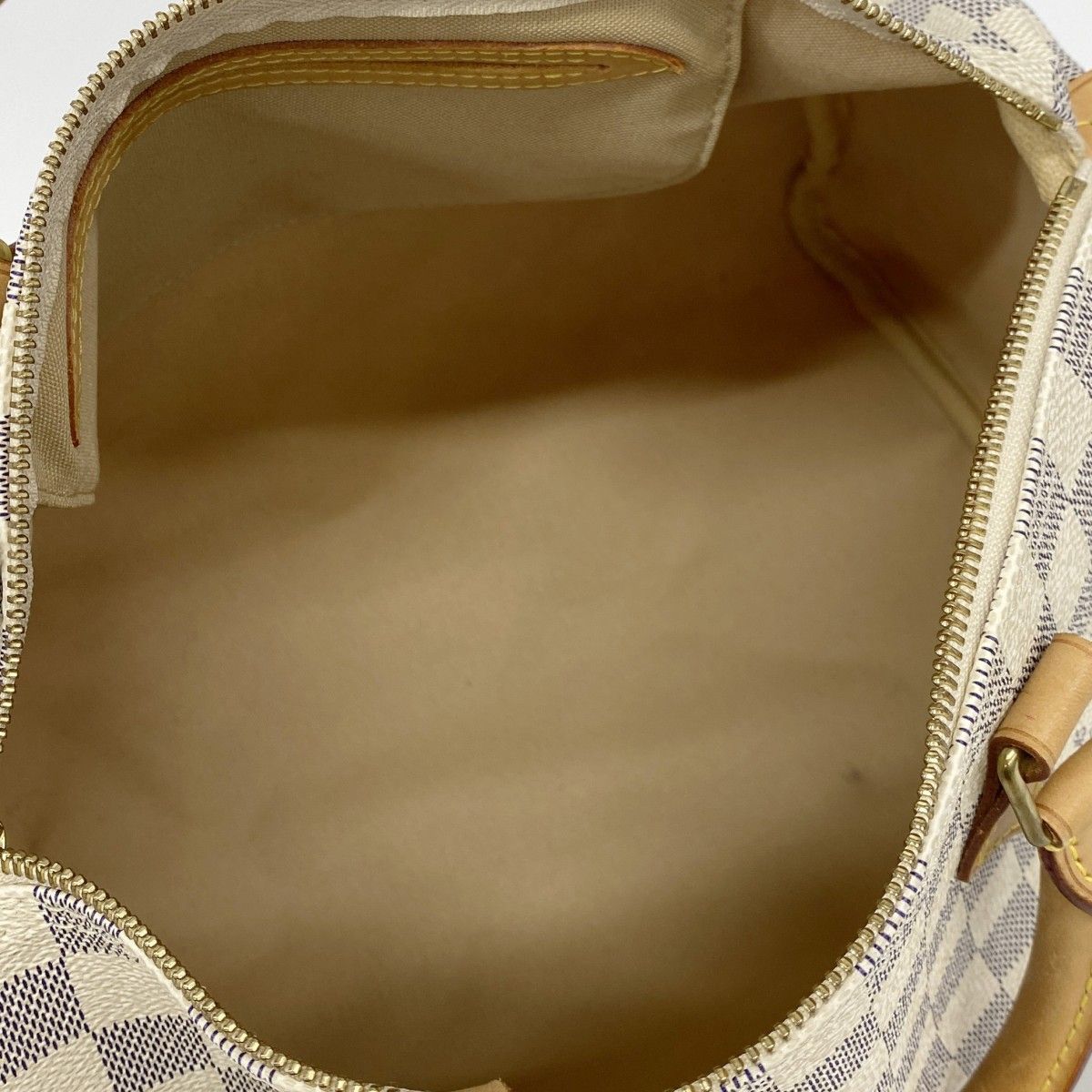 Louis Vuitton Handbag Damier Azur Speedy 30 White — view 4