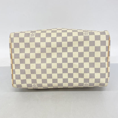 Louis Vuitton Handbag Damier Azur Speedy 30 White — view 3