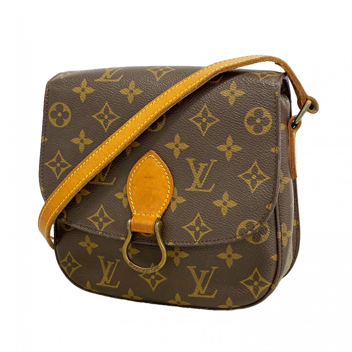 Louis Vuitton Shoulder Bag Monogram Saint Cloud PM Brown