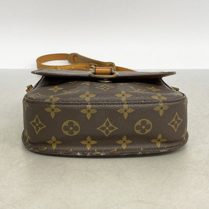 Louis Vuitton Shoulder Bag Monogram Saint Cloud PM Brown — view 3