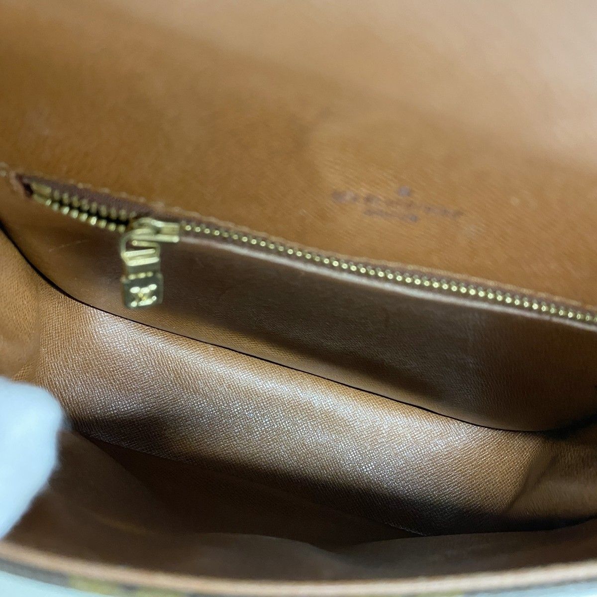 Louis Vuitton Shoulder Bag Monogram Saint Cloud PM Brown — view 4