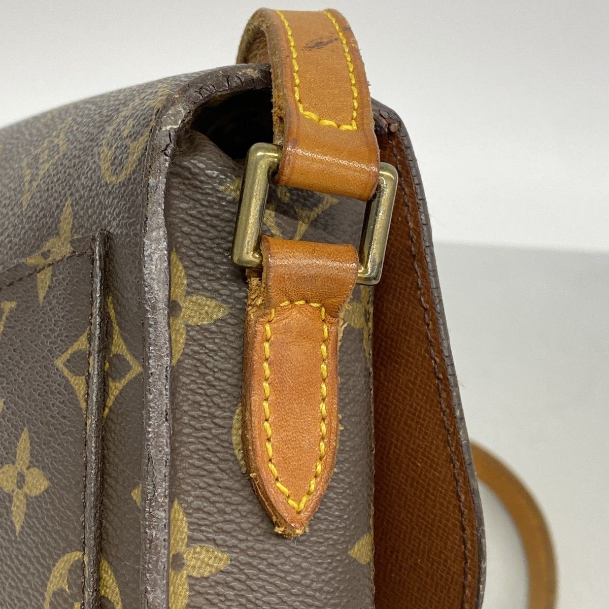 Louis Vuitton Shoulder Bag Monogram Saint Cloud PM Brown — view 9