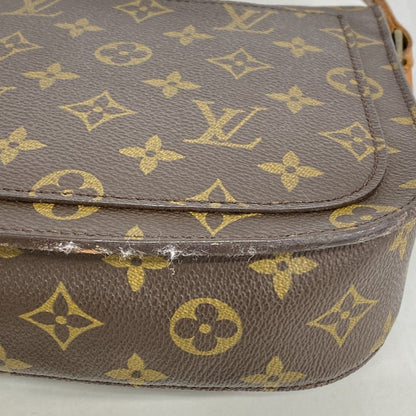 Louis Vuitton Shoulder Bag Monogram Saint Cloud PM Brown — view 7