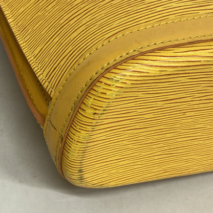 Louis Vuitton Shoulder Bag Epi Lussac Jaune — view 6