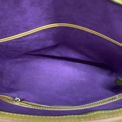 Louis Vuitton Shoulder Bag Epi Lussac Jaune — view 4