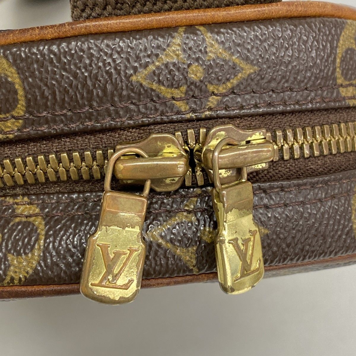 Louis Vuitton Belt Bag Monogram Pochette Gange Brown — view 9