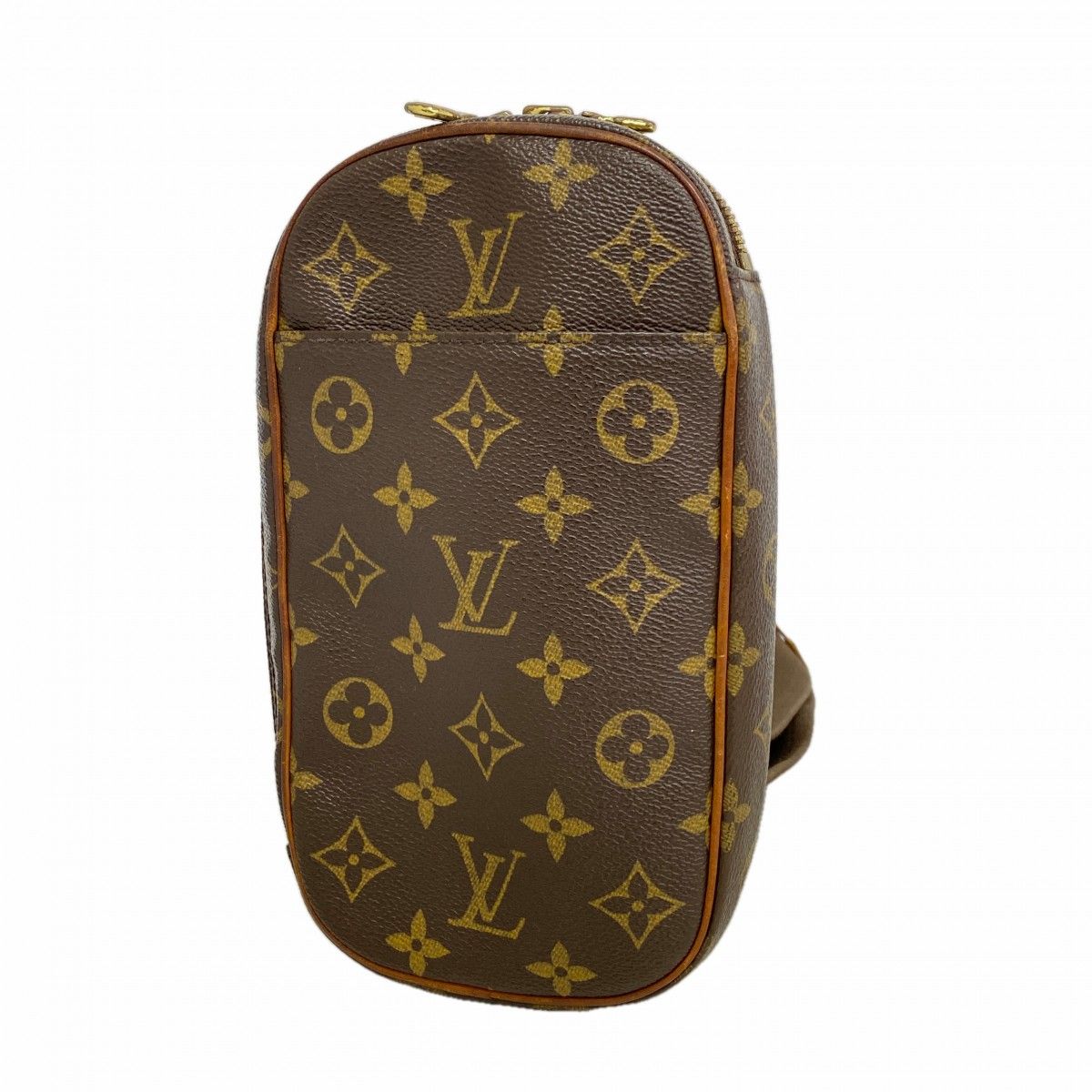 Louis Vuitton Belt Bag Monogram Pochette Gange Brown