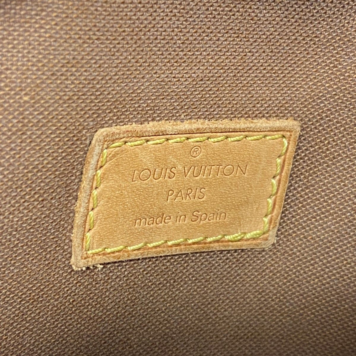 Louis Vuitton Belt Bag Monogram Pochette Gange Brown — view 5