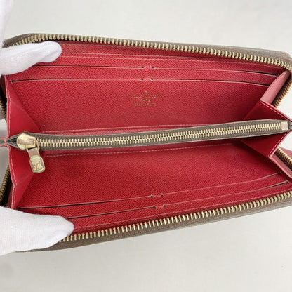 Louis Vuitton Wallet Damier Portefeuille Clemence Brown Cerise — view 3