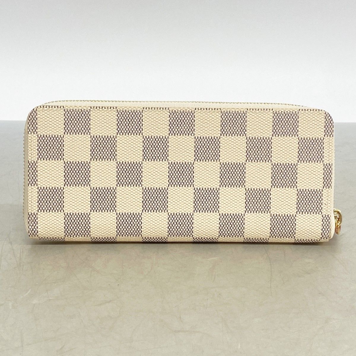 Louis Vuitton Wallet Damier Azur Portefeuille Clemence White Rosevalerine — view 5